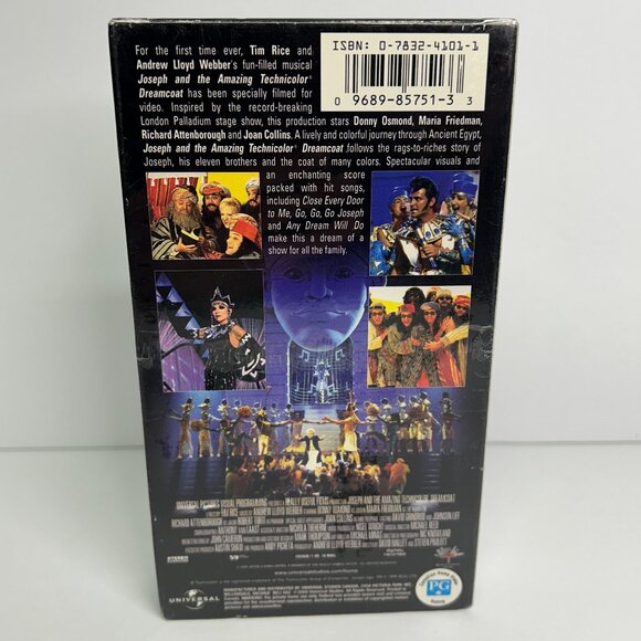 Joseph and the Amazing Technicolor Dreamcoat (VHS, Paper Sleeve) - Picture 3 of 4